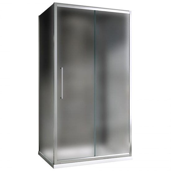 ABBER Душевой уголок  Schwarzer Diamant AG30170MH-S70M-S70M, размер 170x70 см, двери раздвижные, стекло 6 мм AG30170MH-S70M-S70M - фото 208550