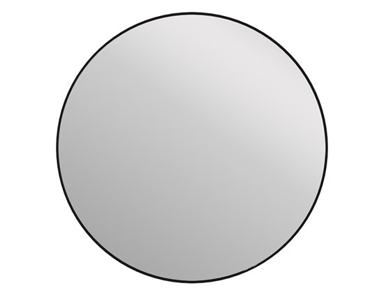 CERSANIT Зеркало ECLIPSE smart 100x100 с подсветкой круглое в черной рамке - фото 226845