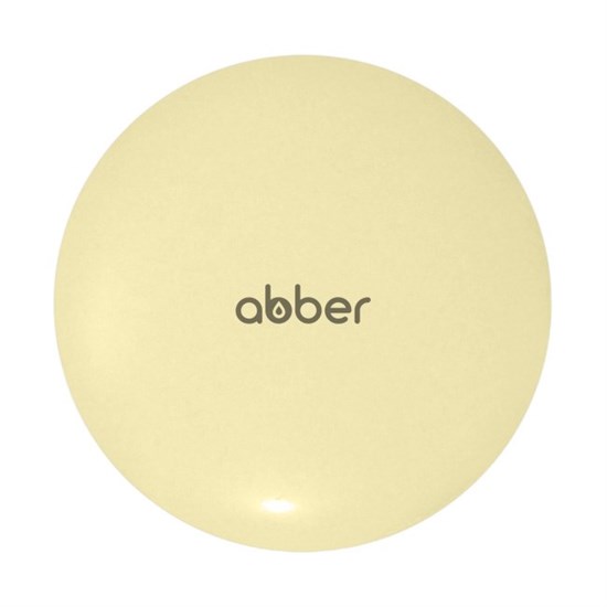 ABBER Накладка на слив для раковины  AC0014MY желтая матовая, керамика - фото 227360