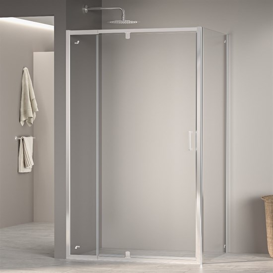 RGW Passage Душевой уголок PA-078 ( PA-008 + Z-050-2), прямоугольный, размер 100x80 см, двери распашные 350807808-11