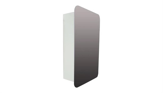 VELVEX Bio Зеркальный шкафчик, ширина 40 см, цвет белый - фото 234256