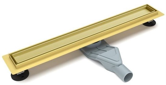 ESBANO Combi Желоб линейный 600 мм, золотой матовый - фото 234601