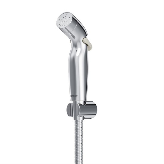 DAMIXA Shower program Гигиенический душ с держателем и шлангом, цвет хром - фото 239703