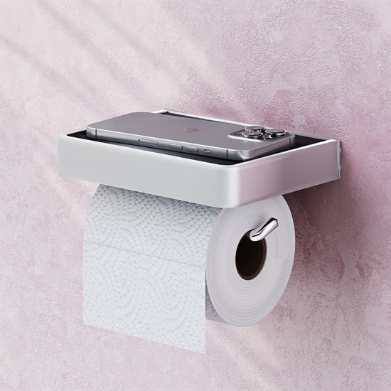 DAMIXA Jupiter Держатель для туалетной бумаги, цвет черный - фото 240240
