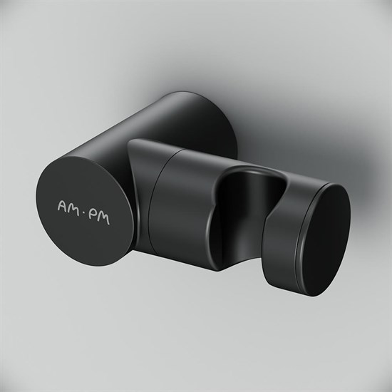AM.PM F0500822 держатель для ручного душа настенный, черный, шт. - фото 241050