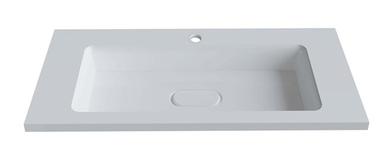MADERA Modul Раковина накладная  прямоугольная, искусственный мрамор, ширина 100 см - фото 246274