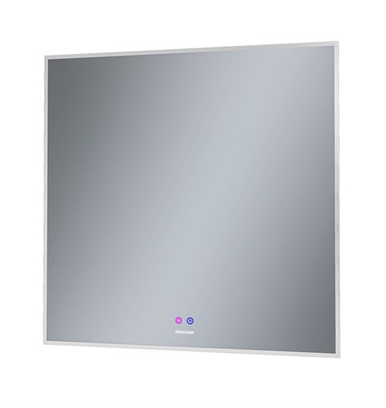 GROSSMAN Pragma-норма Зеркало  (800*800*45) LED с сенсорным выключателем и подогревом 188080 - фото 246361