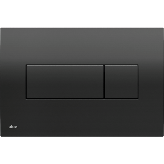 ALCA PLAST Кнопка управления для скрытых систем инсталляции, черный глянец - фото 246679