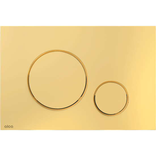 ALCA PLAST Кнопка управления для скрытых систем инсталляции, золото - фото 246705