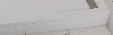 CEZARES Экран для поддона из искусственного мрамора TRAY-AS-A-100-100-SCR, цвет белый - фото 248114