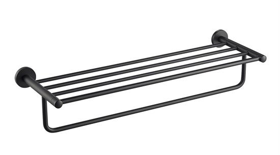 TIMO Saona Полка для полотенец (13058/03), цвет черный - фото 250882