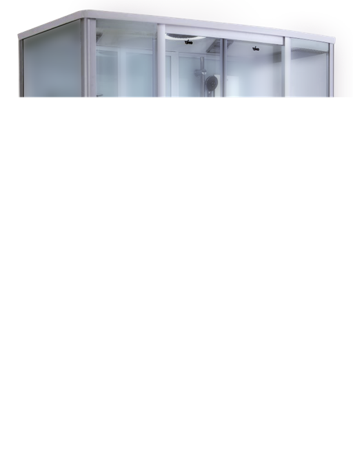TIMO Standart Душевая кабина прямоугольная, размер 150х88 см, профиль - хром / стекло - матовое, двери раздвижные - фото 252665