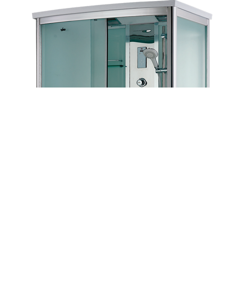 TIMO Comfort Душевая кабина прямоугольная-асимметричная, размер 120х90 см, профиль - хром / стекло - прозрачное, двери раздвижные - фото 252828