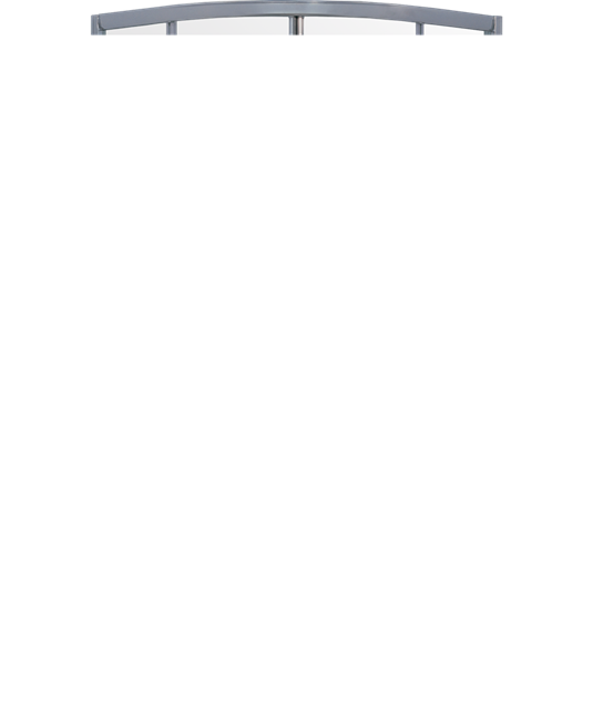 TIMO Tl Душевой уголок четверть круга, размер 90х90 см, профиль - хром / стекло - прозрачное, двери раздвижные - фото 252915