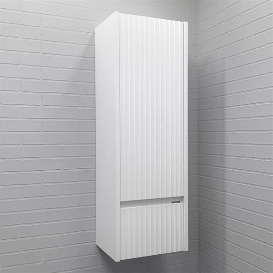COMFORTY Шкаф-колонна Марсель-40 белая матовая - фото 254601
