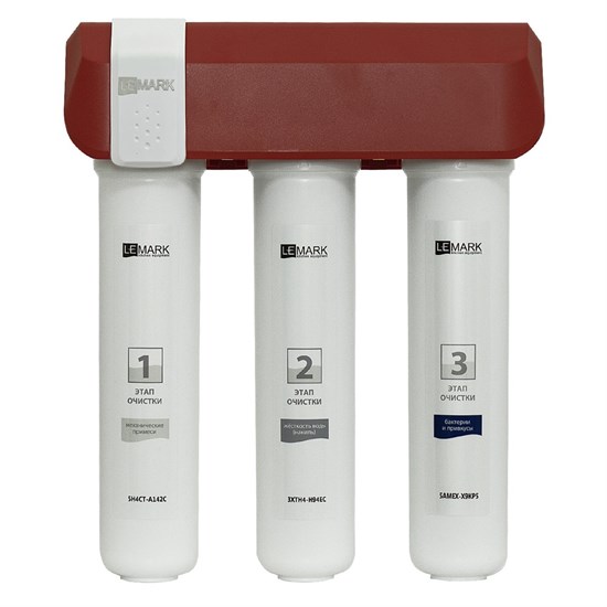 LEMARK Фильтр BIO для очистки воды от соли жесткости (накипь), бактерий, хлора и привкусов (9920087) - фото 258323