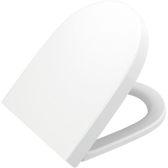 BELBAGNO Сиденье с металлическими креплениями, системой Soft close, цвет белый - фото 258571