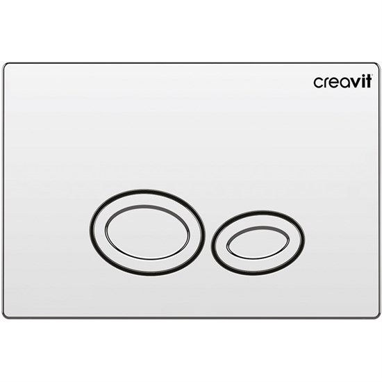 CREAVIT Кнопка для инсталляции DROP хром глянец - фото 258819