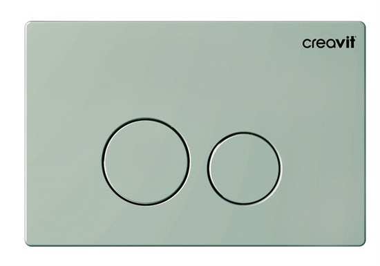 CREAVIT Кнопка для инсталляции TERRA зеленый нил  GP9002.09 - фото 258976