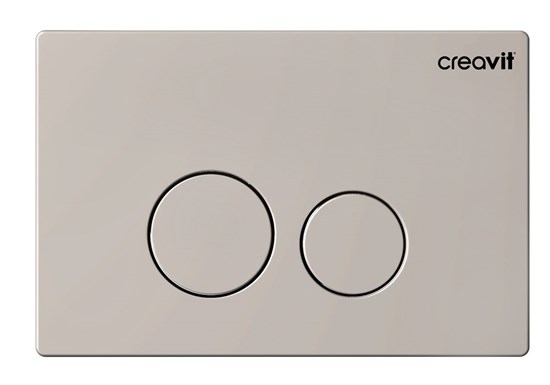 CREAVIT Кнопка для инсталляции TERRA холодный серый матовый GP9002.07 - фото 258978