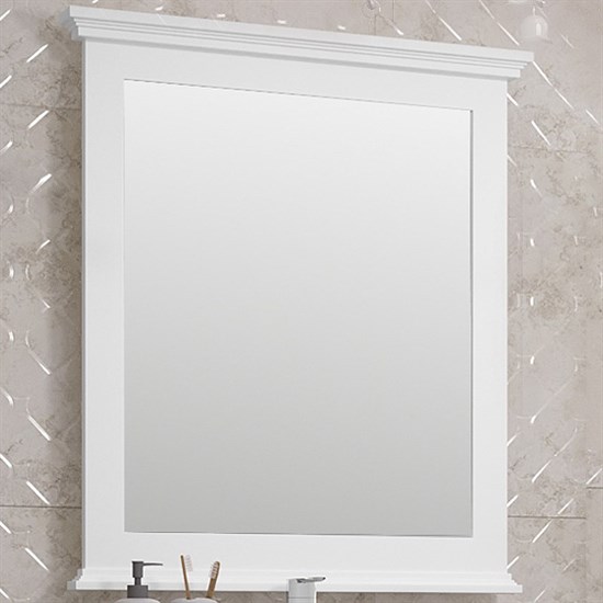 OPADIRIS Палермо Зеркало 80 см, белый матовый - фото 264028
