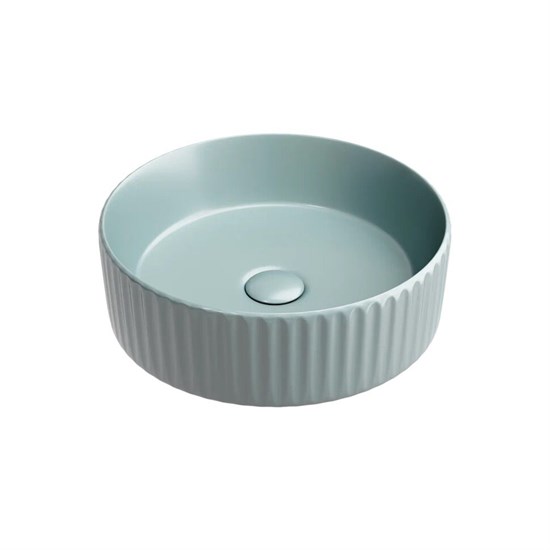 CERAMICA NOVA Element Умывальник чаша накладная круглая (цвет Зеленый Матовый) 360*360*115мм - фото 270572