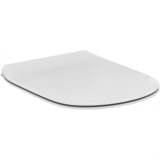 IDEAL STANDARD TESI Крышка-сиденье белое матовое с микролифтом - фото 271081