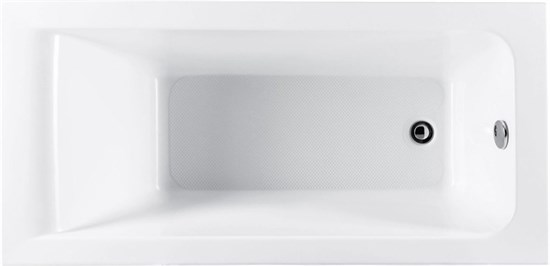 AQUANET Bright Ванна акриловая прямоугольная встраиваемая / пристенная размер 145x70 см с каркасом, белый - фото 272239