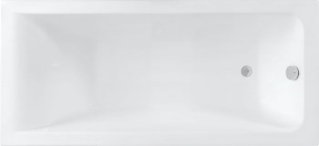 AQUANET Bright Ванна акриловая прямоугольная встраиваемая / пристенная размер 165x70 см с каркасом, белый - фото 272268