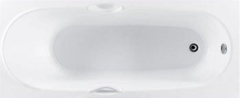 AQUANET Dali Ванна акриловая прямоугольная встраиваемая / пристенная размер 160x70 см с каркасом, белый - фото 272424