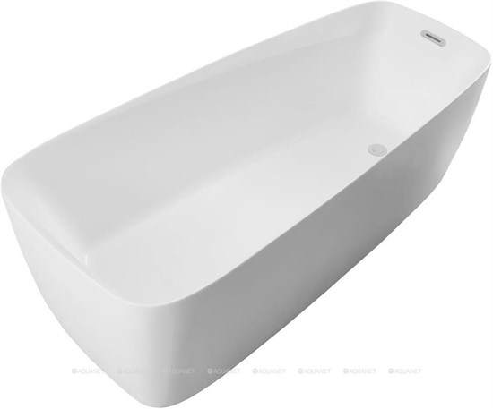 AQUANET Family Ванна акриловая асимметричная отдельностоящая / пристенная размер 170x80 см, белый - фото 272604