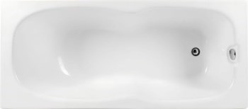 AQUANET Riviera Ванна акриловая прямоугольная встраиваемая / пристенная размер 180x80 см с каркасом, белый - фото 273056