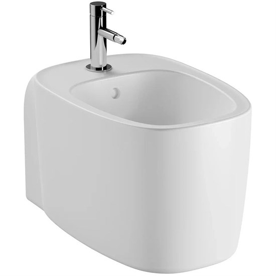 VITRA Plural Биде подвесное, белый матовый 7831B401-0288 - фото 273690