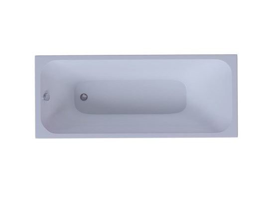 AQUATEK Мия Ванна пристенная прямоугольная без панелей, каркаса и слив-перелива размер 130x70 см, белый - фото 276574