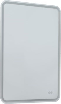 AQUANET Зеркало Ирис 60x80 с подсветкой LED - фото 280094