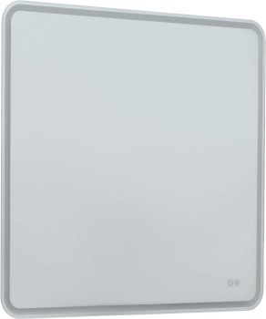 AQUANET Зеркало Ирис 80x80 с подсветкой LED - фото 280108