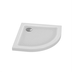 IDEAL STANDARD CONNECT Керамический угловой (сегментный) душевой поддон 80X80 см - фото 28401
