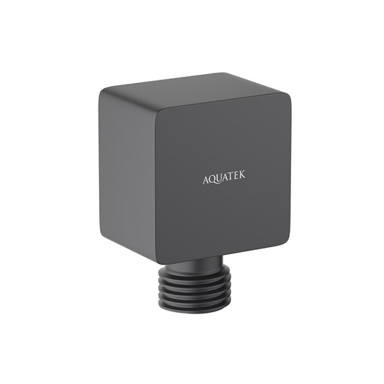 AQUATEK Шланговое подсоединение , матовый черный AQ2459MB AQ2459MB - фото 284572