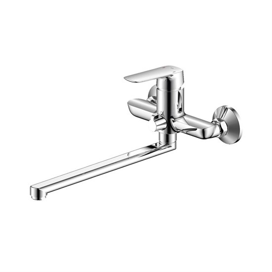 IDDIS Смеситель для ванны с длинными изливом Sign (SIGSBL2i10WA), цвет хром SIGSBL2i10WA - фото 290318