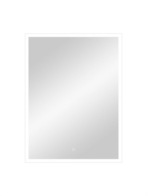 CONTINENT Зеркало с подсветкой прямоугольное (ШxВ) 80x60 см, сенсор, цвет белый ЗЛП944