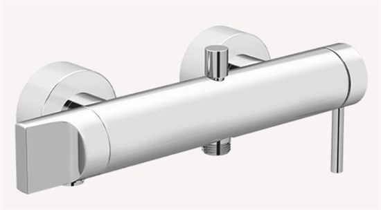 VITRA Origin Смеситель для ванны и душа, цвет хром A42619 - фото 295860