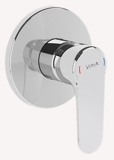 VITRA Root Round Встроенный смеситель для душа, хром A42728EXP - фото 295978