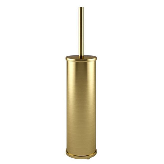 WASSERKRAFT NEW K-1027BRUSHED GOLD  Щетка для унитаза напольная, золото матовое K-1027BG - фото 302888