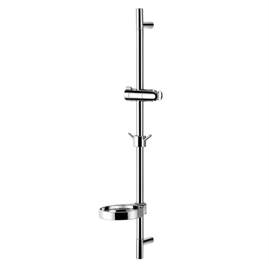 LEMARK Стойка для душа с мыльницей, цвет хром LM8103C - фото 306503