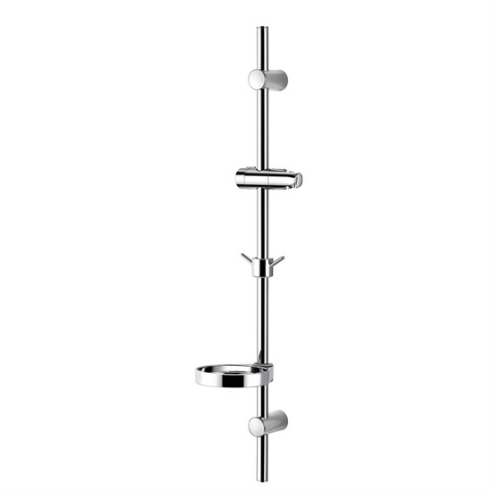 LEMARK Стойка для душа с мыльницей, цвет хром LM8105C - фото 306524
