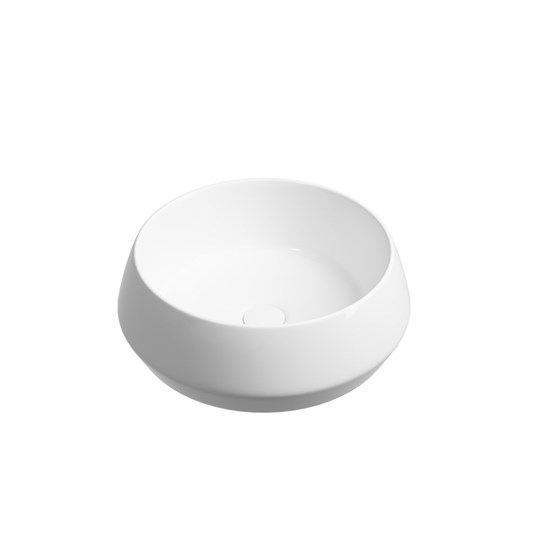 CERAMICA NOVA Maya Раковина накладная круглая 400x400x140 белый CN12004 - фото 311026