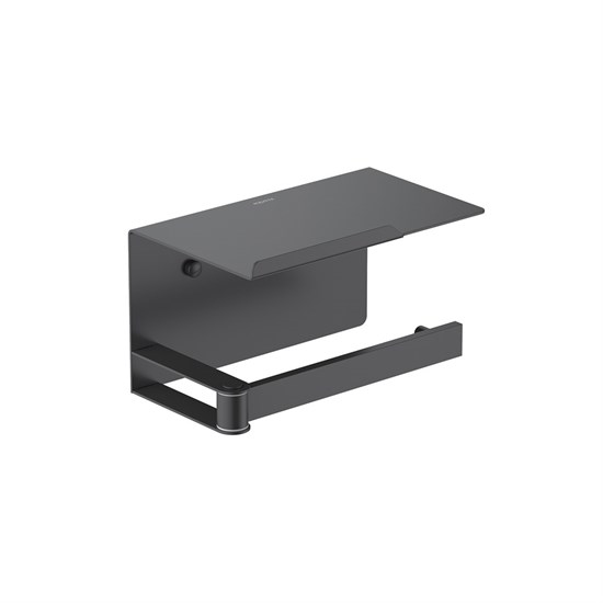 AQUATEK Libra Держатель для туалетной бумаги черный матовый AQ4929MB - фото 312915