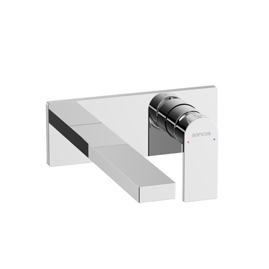 SANCOS Studio Смеситель для раковины c внутренней частью, хром, арт. SC9017CH SC9017CH - фото 317143