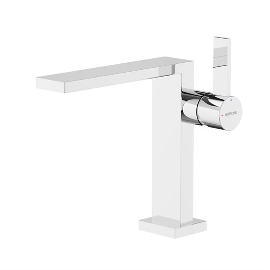 SANCOS Linn Смеситель для раковины, хром, арт. SC9019CH SC9019CH - фото 317177