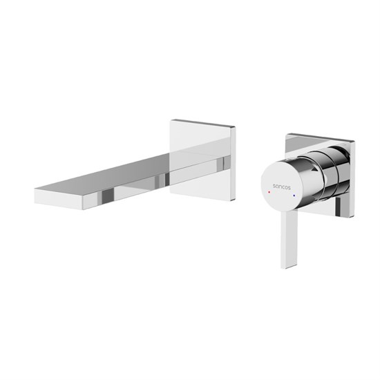 SANCOS Linn Смеситель для раковины c внутренней частью, хром, арт. SC9021CH SC9021CH - фото 317198
